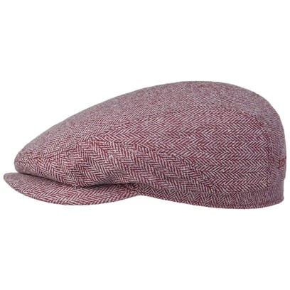 Belfast Silk Zijden Flat Cap by Stetson