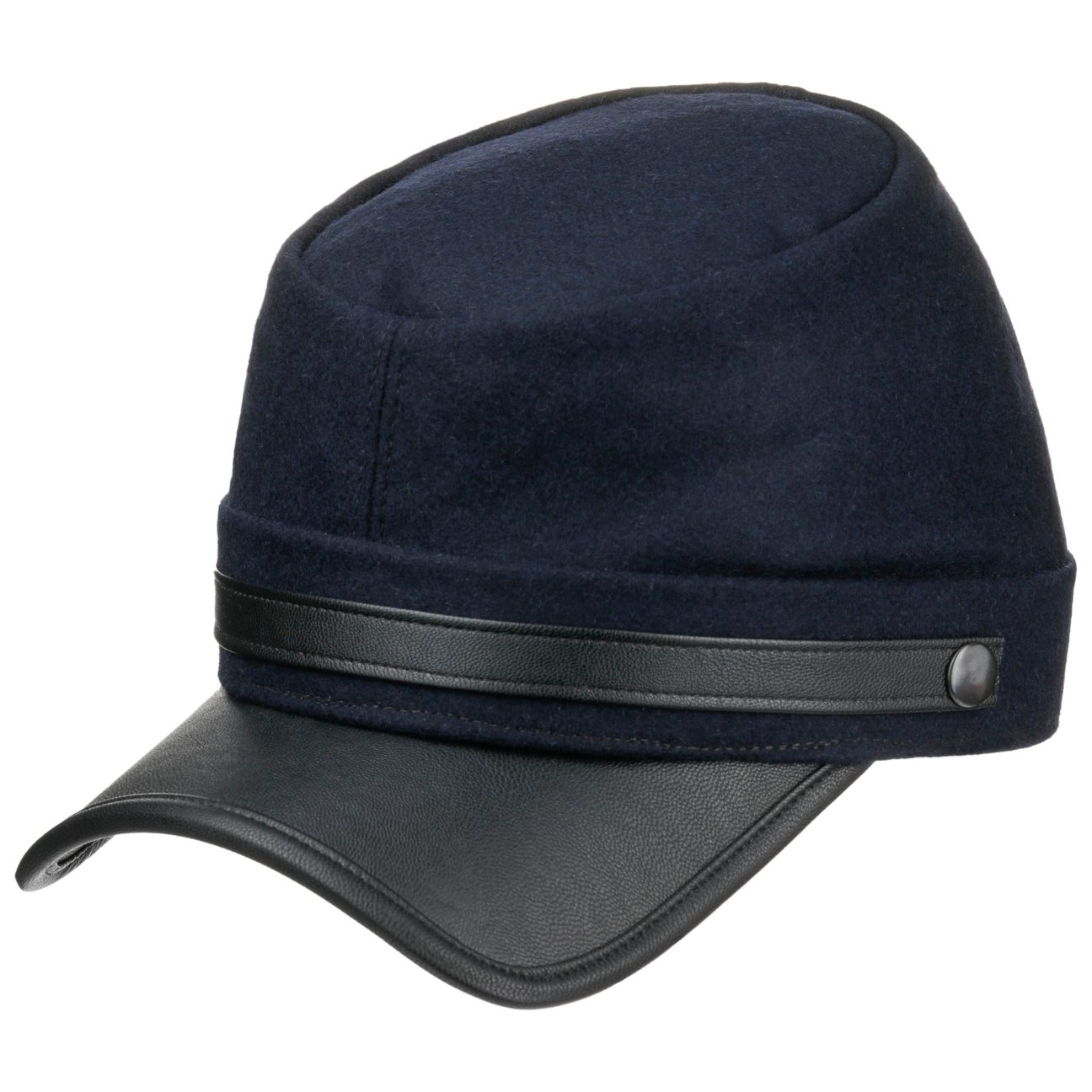 Lipodo Unisex Donkerblauw Kepi Pet Met Klep By