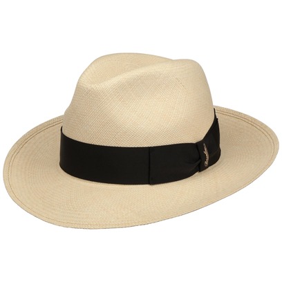 Chapeau en Paille Big Brim Fedora by Borsalino