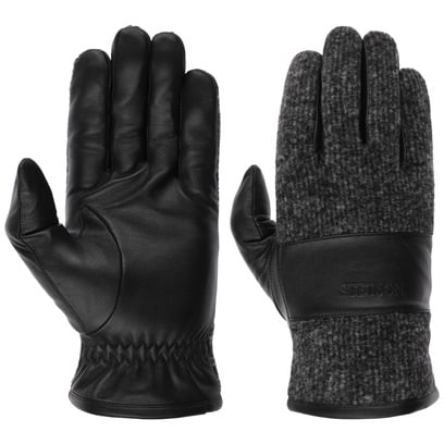 Jersey Conductive Leren Handschoenen by Stetson