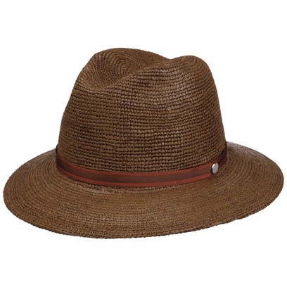Chapeau de Raphia Packable Crochet by Borsalino