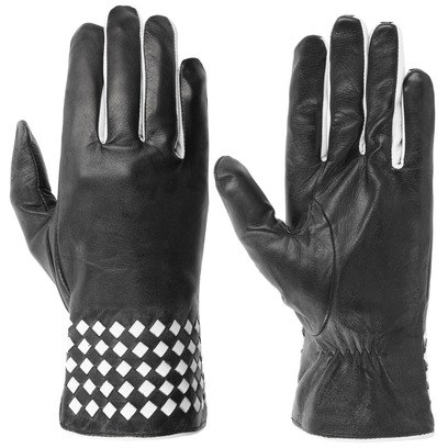 Gants en Cuir Diamond Cuff by McBURN