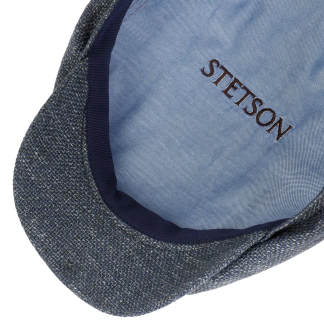 Stetson Casquette Lin Laine Taleco Wool Homme Femme - Made In EU - Gavroche Printemps Été Avec Doublure