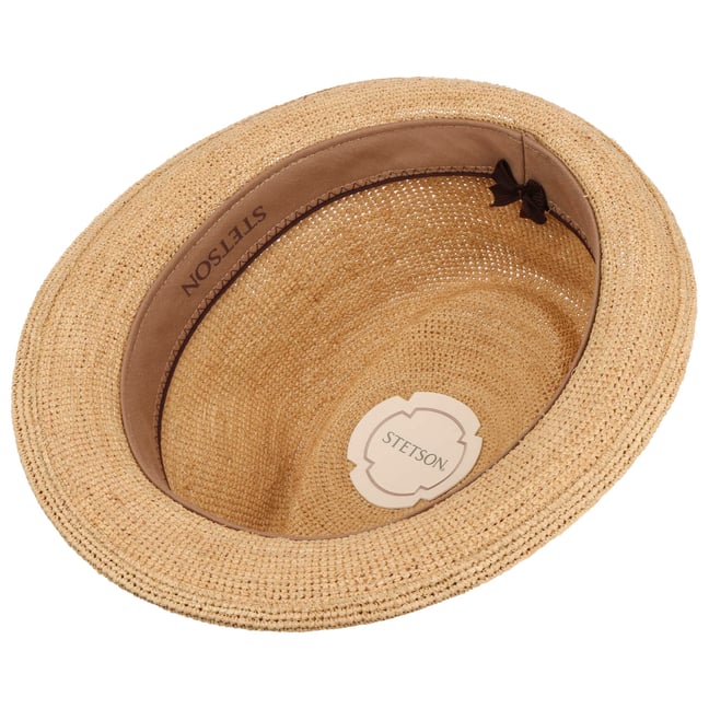 Lorando Crochet Trilby Raffia Hoed by Stetson - € 149,00