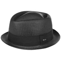 Acapulco Black Pork Pie Strohoed by Lipodo - 24,95 &euro;