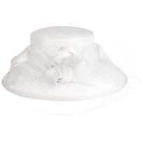 Auvelline Sinamay Bruidshoed by McBURN - 119,00 &euro;