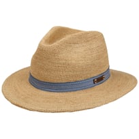 Barista Crochet Traveller Raffia Hoed by Stetson - 149,00 &euro;