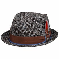 Bertonico Herringbone Player Wollen Hoed by Lierys - 99,00 &euro;