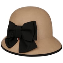 Big Bow Cloche Hoed by bedacht - 89,95 &euro;