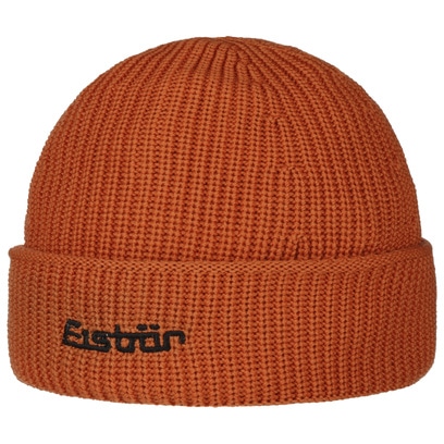 Chapeau bonnet tricoté en cuir à patchs de couleur contrastée pour