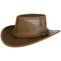Brandon Mesh Crown Leren Hoed by Scippis - 69,99 &euro;