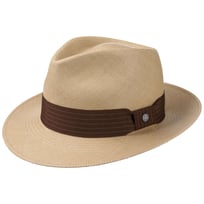 Brown Rockfall Panama Hoed by Lierys - 149,00 &euro;