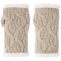 Cable Knit Gebreide Polswarmers by Seeberger - 29,95 &euro;