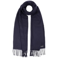 Cashmink Uni Sjaal met Franjes by Fraas - 35,95 &euro;