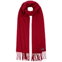 Cashmink Uni Sjaal met Franjes by Fraas - 35,95 &euro;