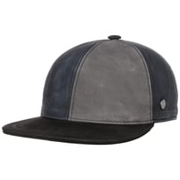 Casquette en Cuir 6 Panel Tricolour by Lierys - 59,95 &euro;