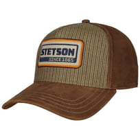 Casquette en Cuir Retro Stripes by Stetson - 99,00 &euro;