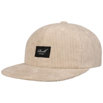 Casquette en Velours Flat 6 Panel Beige by Reell - 39,95 &euro;