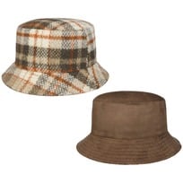 Chapeau R�versible Check Bucket by Lipodo - 29,95 &euro;