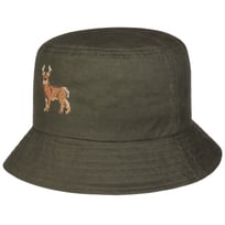 Chapeau Reindeer Waxed Cotton Bucket by Lipodo - 29,95 &euro;