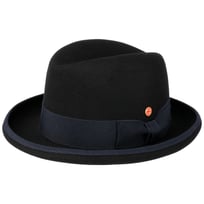 Chapeau Disquette Femme – Feutre Laine Gris Anthracite – Large Bord – Créateur – Neuf