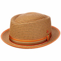 Chapeau en Paille Andy Orange Pork Pie by Mayser - 89,95 &euro;
