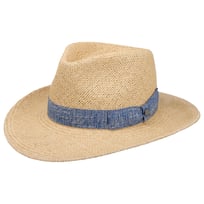 Chapeau en Paille Blue Band Traveller by Lierys - 159,00 &euro;