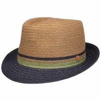 Chapeau en Paille Tricolour Trilby by Mayser - 89,90 &euro;