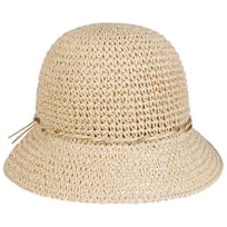 Chapeau en Paille Uni Crochet by Loevenich - 39,95 &euro;