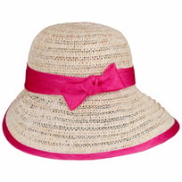 Chapeau en Paille avec N�ud Sinamay by Seeberger - 119,00 &euro;