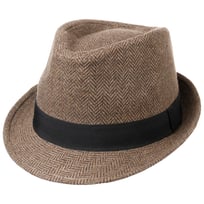 Classic Herringbone Trilby Hoed by Lipodo - 35,95 &euro;