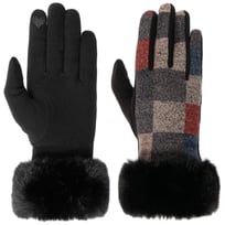 Colour Checks Touch Dames Handschoenen by Lipodo - 19,95 &euro;