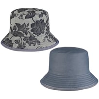 Denim Flowers Omkeerbare Hoed by bedacht - 79,95 &euro;