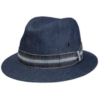 Denim Traveller Linnen Hoed by Lierys - 99,00 &euro;
