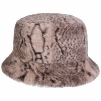 Ella Ros� Bucket Fake Fur Stoffen Hoed by Mayser - 109,00 &euro;