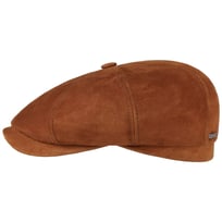 Hatteras Goat Suede Flat Cap by Stetson - 179,00 &euro;