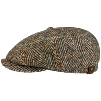 Hatteras Herringbone Flat Cap by Stetson - 129,00 &euro;