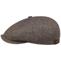 Hatteras Zijde Flat Cap by Stetson - 139,00 &euro;