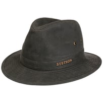 Herringbone Traveller Stoffen Hoed by Stetson - 79,00 &euro;