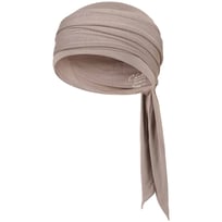 Tulband hoofddoek Zilver Met Veer