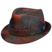 Merino Patchwork Trilby Hoed by Lierys - 79,95 &euro;