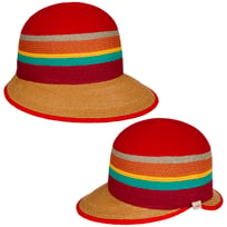Multicolour Hoed met Schuine Rand by bedacht - 159,00 &euro;