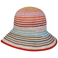 Multicolour Stripes Linnen Hoed by bedacht - 119,00 &euro;