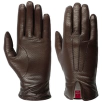 Perforated Nappa Dames Handschoenen by Caridei - 99,00 &euro;