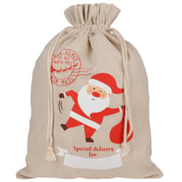 Pochette Cadeau Santa Claus 30 cm x 40 cm - 6,99 &euro;