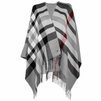 Poncho met Ruitjes by Fraas - 79,95 &euro;