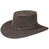 Squashy Bronco Leather Hat by BARMAH - 119,00 &euro;