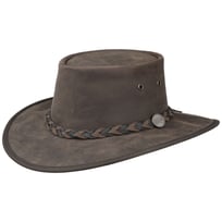 Squashy Twotone Leren Hoed by BARMAH - 119,00 &euro;
