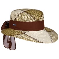 Strohoed met Stofband by Lipodo - 29,95 &euro;