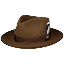 Thornley Fedora Haarvilthoed by JJ Hats - 269,00 &euro;